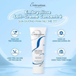 Kem dưỡng ẩm siêu phục hồi Embryolisse Lait-Crème Concentré