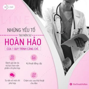 Những yếu tố tạo nên sự hoàn hảo của quy trình căng chỉ Xline