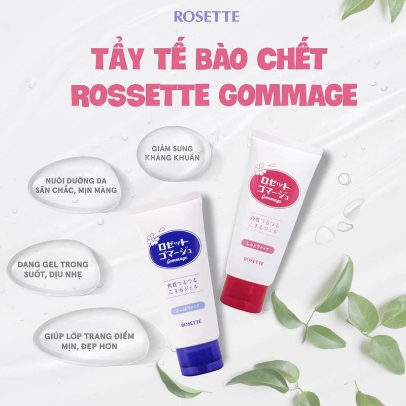 Tẩy tế bào chết Rosette Gommage Gentle Peeling Gel