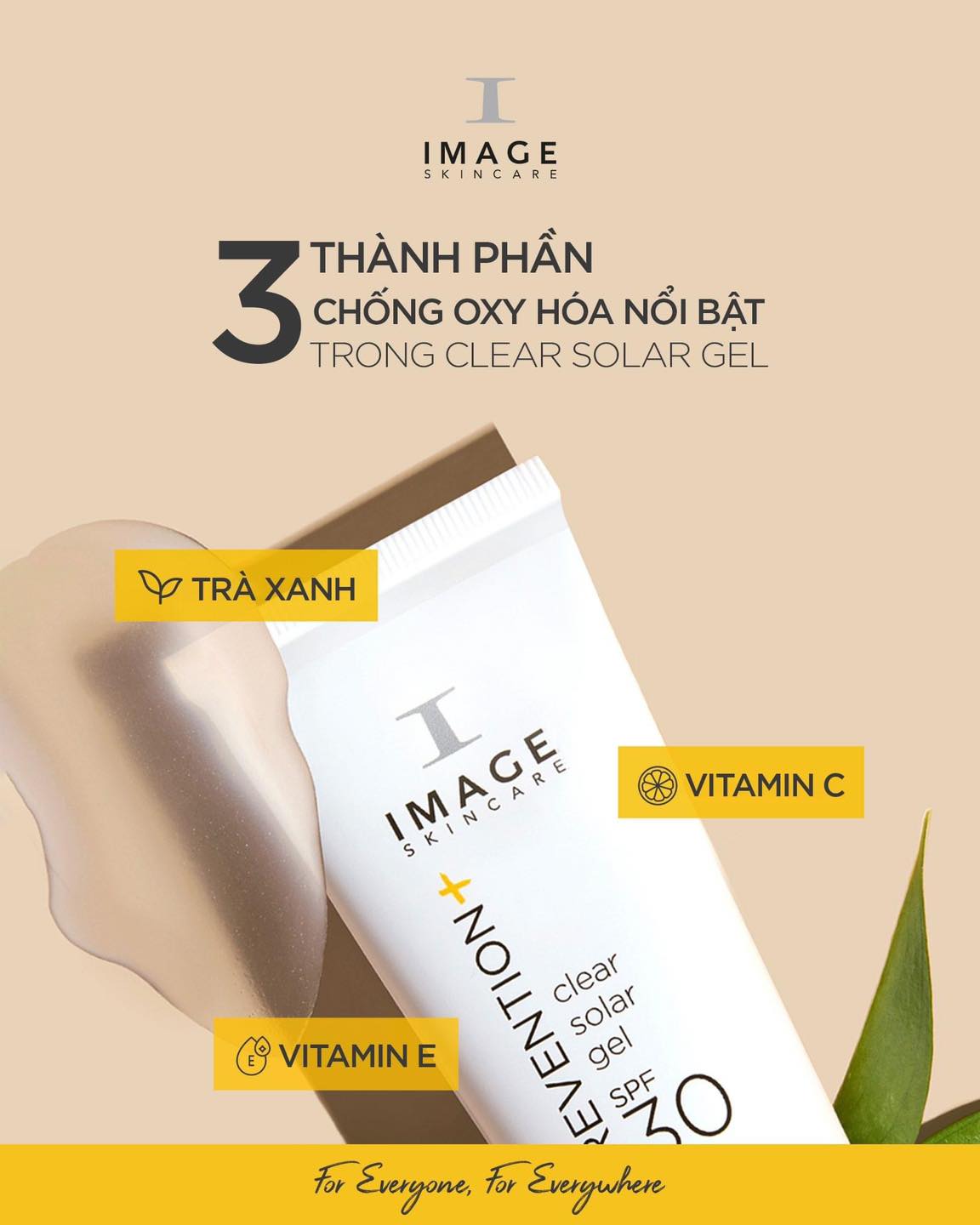 Thành phần gel chống nắng PREVENTION+ Clear Solar Gel SPF30