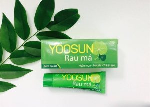 Thuốc đặc trị mụn lưng Yoosun Rau má